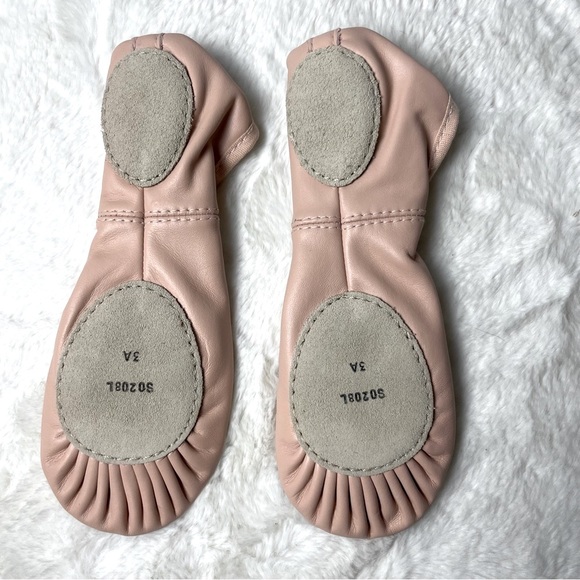 Bloch Ladies Prolite 2 Leather Split-sole Ballet Shoes, Pink, S0208L, size 3A - Picture 3 of 5